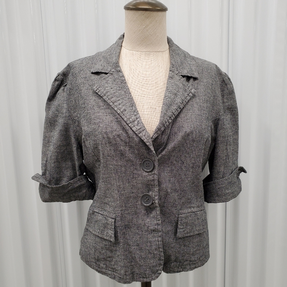 Gray Summer Blazer
